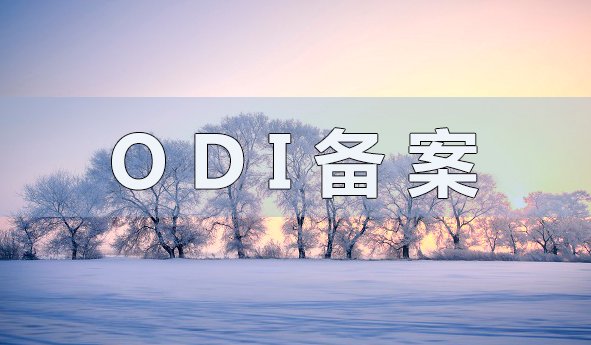 做ODI备案